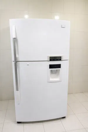 ثلاجة LG 650 لتر بحالة جيدة للبيع