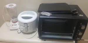 فرن كهربائي وقلاية هوائية وخلاط