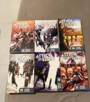Attack on titan manga 29-34
