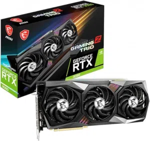 MSI Gaming GeForce RTX 3080 LHR 10GB GDRR6X Graphics Card For sale