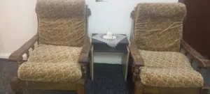 طقم كنب مستعمل خشب ممتاز تقيل