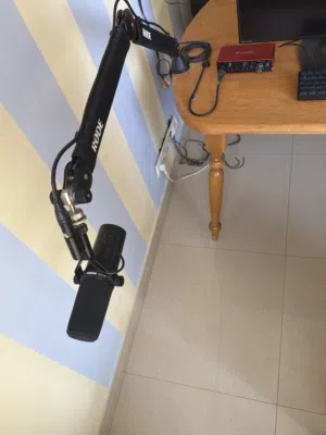 Shure SM7dB with Scarlett 2i2 3rd Gen