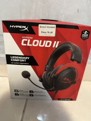 سماعات hyperx cloud II شبه جديد
