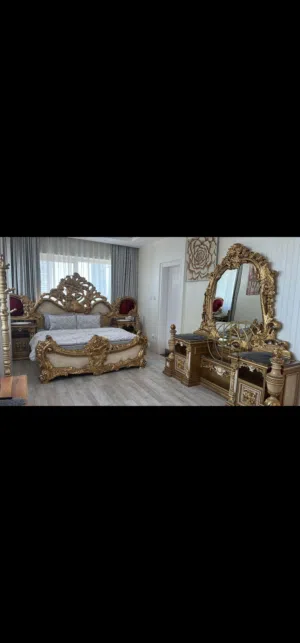 سرير و تسريحة