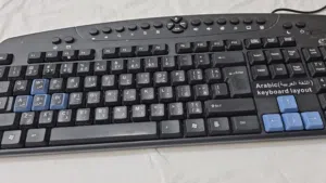 six keyboards in total @ 5 is wired & 1 is wireless with its mouse