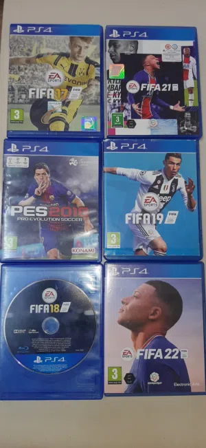 5 سيدهات ps4 اصلي 50 دينار جميع cb