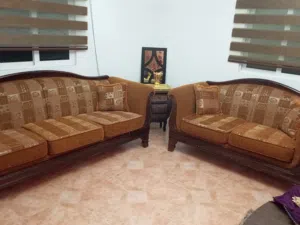 طقم كنب خشب زان