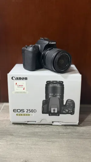 Canon 250d new  , 1 time use