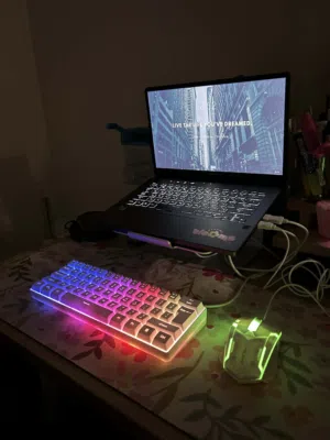 Mechanical Keyboard + Gaming Mouse + Mouse Pad Meet up only!