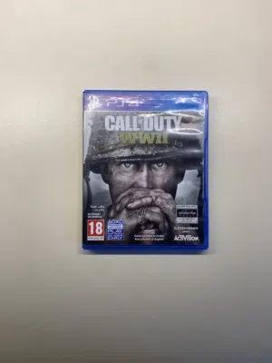 للبيع لعبة Call of Duty: WWII على جهاز PS4 بحالة ممتازة وشبه مستعملة.