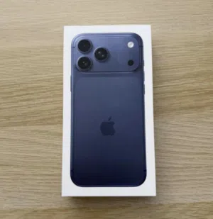 ايفون 17 برو ماكس - نسخة الشرق الأوسط -1 تيرا -جديد New iPhone 17 pro max with 1TB storage