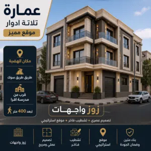 سلام عليكم عمارة طريق الهضبة بلوزة قرب من مدرسة اقرا