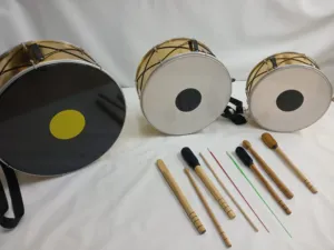 طبول دبكات عدة احجام شغل يدوي