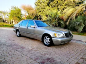 مرسيدس S500 لارج شبح موديل 1997 أوراق جمارك واتساب فقط