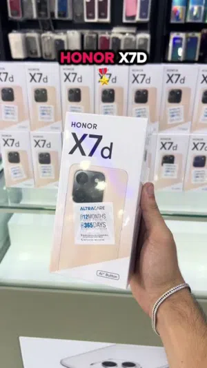 Honor X7D 256GB 16RAM  جديد كفالة الوكيل لمدة 12 شهر