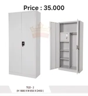 خزانة حديد ببابين 2 2 door steel cupboard
