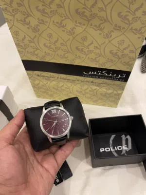 ساعة police اصلية جديدة