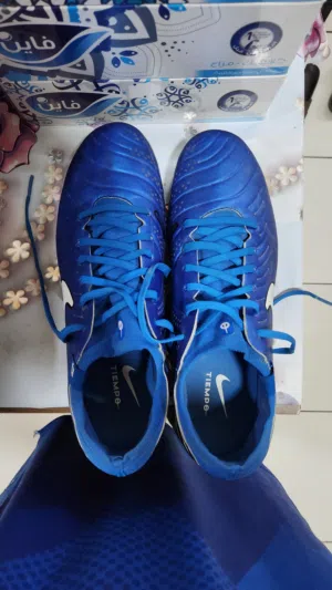 Nike Tiempo Legend 10 Pro FG – Size EU 44 (28cm) (UK 9) (US 10)– Excellent Condition Blue and gooood