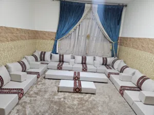 مجلس خليجي فاخر.. تصميم يجمع بين الرقي والأصالة بأسلوب عصري يليق بك".