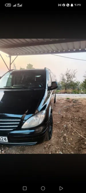 للبيع باص مرسيدس فيتو 2009 ماتور 4 سلندر 2200cc مرخص لشهر 09 2026 فحص 4 جيد دهان نظيف جدا ، كوشوك
