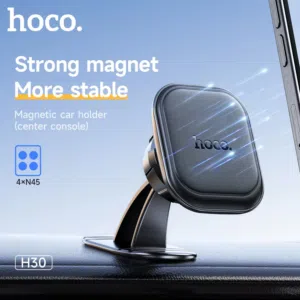 Hoco H30 Car Holder حامل هاتف مغناطيسي قوي جدا جدا من شركة هوكو العالمية (فقط لدى ليما موبايل)
