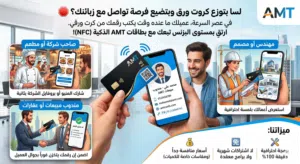 منيو إلكتروني ذكي بتقنية NFC للمطاعم والكافيهات حول طاولاتك لذكية!