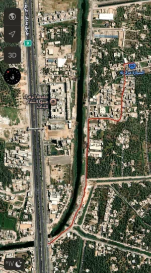 قطعة ارض بأتجاه حي العباس للبيع او مراوس بسيارة حسب القناعة