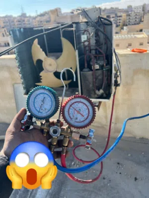 فني تكييف و صيانة ثلاجات خدمه نظيفة مكان بنغازي ....و في الموعد