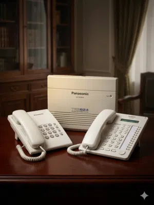 طقم سنترال باناسونيك Panasonic متكامل (نظيف جداً) - نظام TES824
