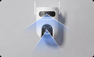 كاميرا مراقبة Wi-Fi EZVIZ H9C Dual 3K بعدستين وتتبع ذكي