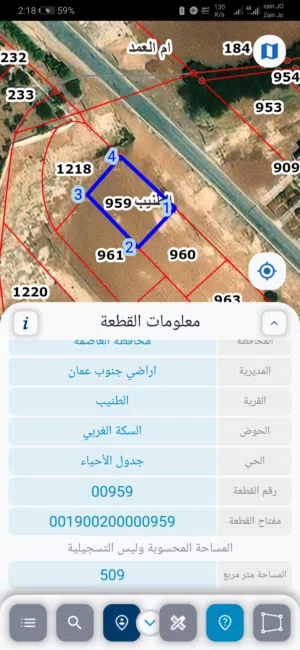 Residential Land for Sale in Amman Al Tuneib