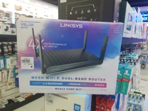 Linksys AX6000 mesh wi-fi 6 dual band Router whole home wifi