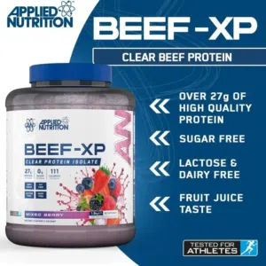 BEEF-XP Clear Beef Protein Isolate بيف بروتين ابلايد نيوتريشن Slim&Fit Nutrition