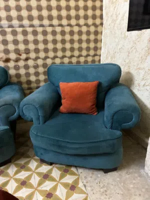 طقم كنب خشب زان ثقيل