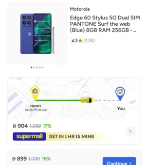 Motorola Edge 60 Stylish 5G – Dual SIM – 256GB