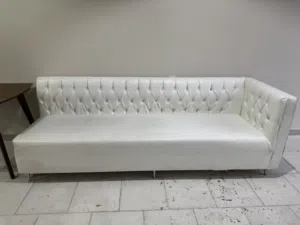 Long White Sofa