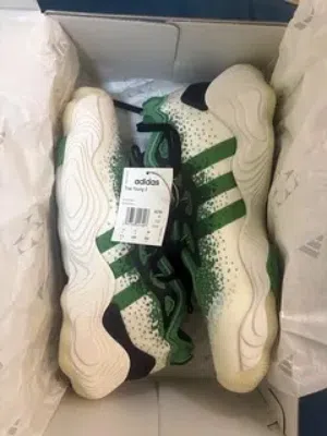 Adidas green trae young 3s basketball shoes