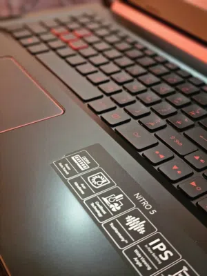 لابتوب Acer Nitro 5 Gaming للبيع حالة ممتازة وبسعر مناسب
