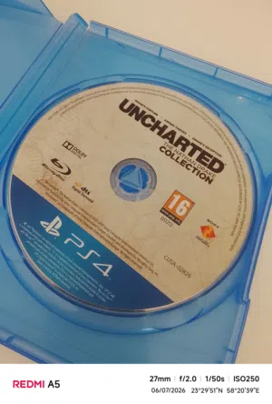 قرص سيدي لعبة uncharted