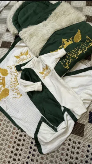 طقم للمولود لبسه & كمه & مدس للطفل
