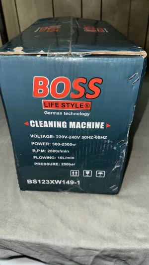 NEW CLEANING MACHINE