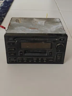 Toyota factory car stereo