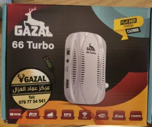 رسيفر غزال مع اشتراكات 10 سنوات