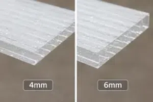 Transparent polycarbonate sheets 4mm 6mm for sale - ألواح بولي كربونات شفافة بسماكة 4 مم و6 مم