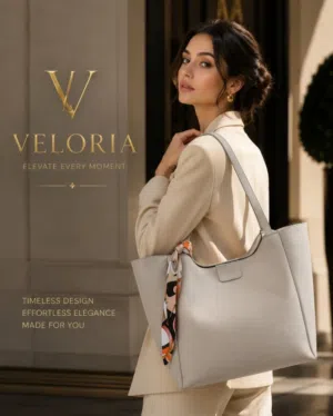 VELORIA Timeless Elegance, Endless Style   Luxury Women's Bags  Delivery Across Iraq  DM To
