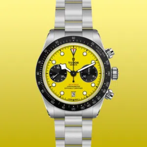 Tudor Black Bay Chrono 39 Bumblebee Yellow Dial m79310n-0001
