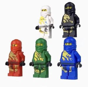 Lego Ninjago ( season 1 ) (5 Types Of Dragon Ninja)