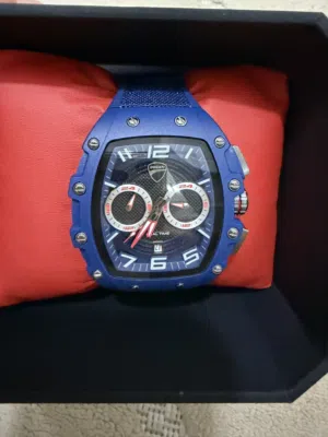 Ducati Dt013 Multifunction 44.5 mm Nylon Silicone Band