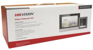 طقم إنتركم IP ذكي Hikvision DS-KIS602(B) – راحة، تحكم وأمان من أي مكان