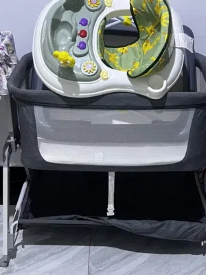 Baby bed and moving chair